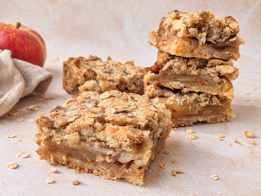 carré crumble aux pommes